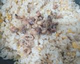 Foto langkah ke 3 dari resep Nasi Goreng Ikan Asin.