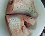 Hình bước làm 1 của món Cá diêu hồng hấp bầu