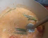 A picture of step 3 of Oven Roasted Tomato Garlic Saffron Soup.