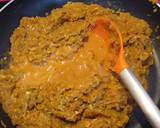 Foto del paso 4 de la receta: Calabacín relleno de verdura gambones y atún