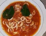 Foto langkah ke 3 dari resep Cumi saos pedas manis.