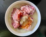 Hình bước làm 2 của món Sườn bò nướng