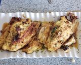 A picture of step 5 of Blackened Catfish.