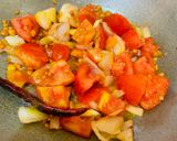 A picture of step 2 of Pudina tomato chutney (Mint & Tomato).