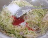 A picture of step 3 of Raw mango and onion kachumer.