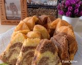 Foto langkah ke 10 dari resep Marmer Cakes.