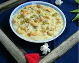 A picture of step 6 of Lotus Seeds kheer.