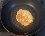 A picture of step 6 of Buttermilk pancakes.