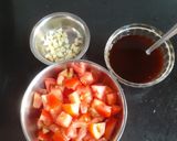 A picture of step 1 of Tomato Rasam.