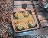 Foto del paso 7 de la receta: Calabacines redondos rellenos (sin gluten)