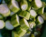 Foto langkah ke 3 dari resep Sayur Bening Oyong Komplit.