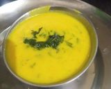 A picture of step 2 of Palak kadi.