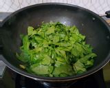 A picture of step 1 of Palak Kofta.