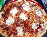 Une image de l'étape 4 de Tarte fine au fromage de tête et lardons 😋.
