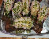 A picture of step 2 of Grilled Lobster Tails.