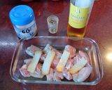 Nyúlcomb pecsenye pirított burgonyával recept fázis 2 fotója