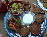 A picture of step 3 of Salmon Patties.
