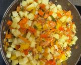 صورة لخطوة 5 من وصفة أومليت اسبانية (Tortilla Espagnole) بالفرن