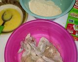 Foto langkah ke 2 dari resep Ayam goreng tepung gurih.