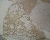 A picture of step 2 of Ghee roti.