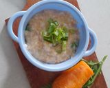 Foto langkah ke 4 dari resep Mpasi bubur rendang wortel.
