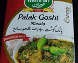 A picture of step 3 of Palak (Spinach) Gosht.