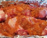 Une image de l'étape 2 de Ribs (côtes levées) grillées aux abricots.
