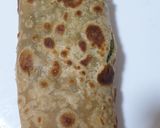 A picture of step 12 of Egg Paratha Salad Roll.