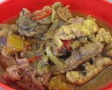 Foto langkah ke 4 dari resep Telur ikan haruan dan isi perut ikan haruan masak asam.