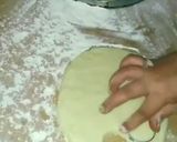 A picture of step 8 of Homemade coconut biscuits bakery style.