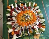Une image de l'étape 11 de Salade d'été multicolore aux anchois marinés.