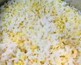 A picture of step 1 of Khara Pongal (Bangalore style).