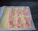 Foto del paso 3 de la receta: Napolitanas de jamón york y queso. (Sin Thermomix)