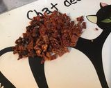 Une image de l'étape 4 de Salade aux deux haricots,maïs,lard fumé et tomates séchées.