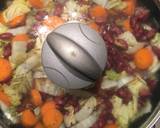 Poêlée végétarienne étape de la recette 7 photo