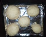 A picture of step 4 of Burger bread.