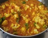 A picture of step 4 of Gobhi Capsicum Paneer Sabzi.