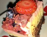 Puncsos-erdei gyümölcsös szelet recept fázis 3 fotója
