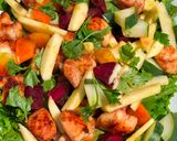 A picture of step 2 of Grilled Chicken Apple Salad.