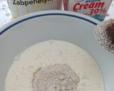 Tejszínes, póréhagymás, gombás pulykamell recept fázis 4 fotója