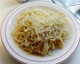 A picture of step 10 of Damascene spaghetti.