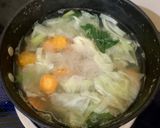 Foto langkah ke 4 dari resep Sayur Sop cemplung.