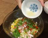 A picture of step 3 of Sweet Corn Salad.