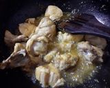 A picture of step 3 of Chicken Karhai.