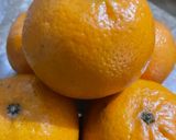 A picture of step 1 of Strawberry orange twister.