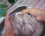 Foto langkah ke 1 dari resep Baby Octopus Saus Korea.
