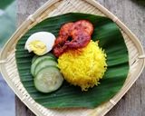 Gambar langkah 4 resipi Nasi Kuning Utara.