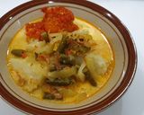 Foto langkah ke 7 dari resep Lontong sayur labu siam.