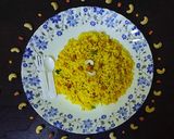 A picture of step 5 of Lemon rice.