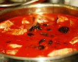 A picture of step 4 of My mom in law's fish curry- Central Tranvancore style.